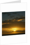 Sun in Cloudy Sky by Anonymous