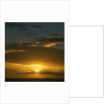 Sun in Cloudy Sky by Anonymous