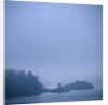 Coastal Islands in Fog by Anonymous