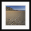 Rock Pushed by Wind in Desert by Anonymous