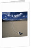 Rock Pushed by Wind in Desert by Anonymous