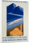 Danube Steam Navigation Company Poster by Hanns Wagula