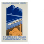 Danube Steam Navigation Company Poster by Hanns Wagula