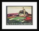 By L.N.E.R. to the Moors Poster by Tom Grainger