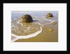 Large Moeraki Boulders on Koekoche Beach by Anonymous
