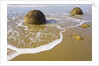 Large Moeraki Boulders on Koekoche Beach by Anonymous