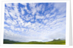 Green Hills Under Cumulus Clouds in Canada by Anonymous