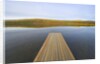 Floating Wooden Dock on Alaskan Lake by Anonymous