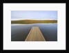 Floating Wooden Dock on Alaskan Lake by Anonymous