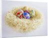 Easter Eggs in a Nest by Anonymous