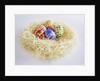 Easter Eggs in a Nest by Anonymous