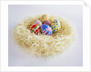 Easter Eggs in a Nest by Anonymous