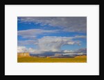 Clouds Over Buttes and Grassland by Anonymous