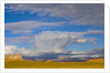 Clouds Over Buttes and Grassland by Anonymous