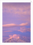 Clouds Over Mount McKinley at Dawn by Anonymous