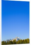 Grand Teton Range and Clear Sky by Anonymous