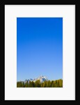 Grand Teton Range and Clear Sky by Anonymous