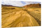 Sandstone Formation and Cracked Silt Deposits by Anonymous