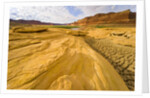 Sandstone Formation and Cracked Silt Deposits by Anonymous