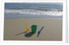 Toy Shovels in Sand by Anonymous