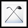 Two Golf Clubs by Anonymous