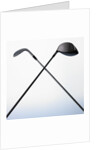 Two Golf Clubs by Anonymous