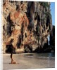 Woman Meditating on Phra Nang Beach by Anonymous