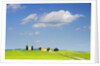 Chapel and Farmhouse on Hill by Anonymous