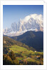 Village in Mountain Valley by Anonymous