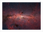 Center of Milky Way Galaxy from Spitzer Space Telescope by Anonymous