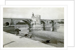 Saint Benezet Bridge by Anonymous