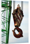 Hook on Construction Crane by Anonymous
