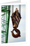 Hook on Construction Crane by Anonymous