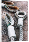 Steel Cables on a Construction Site by Anonymous