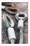 Steel Cables on a Construction Site by Anonymous