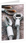 Steel Cables on a Construction Site by Anonymous