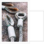 Steel Cables on a Construction Site by Anonymous