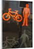 Red Cycle and Pedestrian Signal by Anonymous