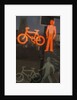 Red Cycle and Pedestrian Signal by Anonymous