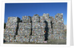 Stack of Bales at Recycling Center by Anonymous
