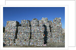 Stack of Bales at Recycling Center by Anonymous