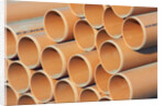 Stack of Drain Pipes by Anonymous