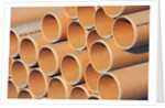 Stack of Drain Pipes by Anonymous
