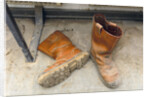 Safety Boots in Changing Room by Anonymous