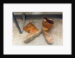 Safety Boots in Changing Room by Anonymous
