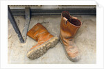 Safety Boots in Changing Room by Anonymous