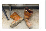 Safety Boots in Changing Room by Anonymous