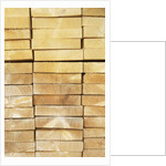 Stack of Planks in Lumberyard by Anonymous