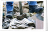 Construction Worker Using Sledgehammer by Anonymous