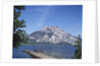 Wooden Boat Tied to Dock on Lake by Anonymous